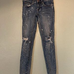 Women’s Mid-rise Demin Skinny Jeans 00